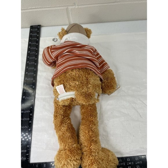 Chantilly Lane Plush Musical Brown Bear Stuffed Animal "When You're Smiling" - Picture 5 of 7